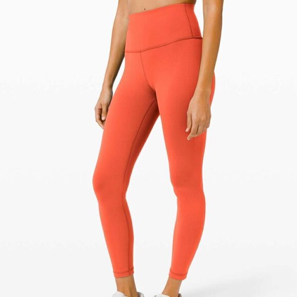 Lululemon Wunder Train High-Rise Tight 25" - 8 Brick - Picture 1 of 7